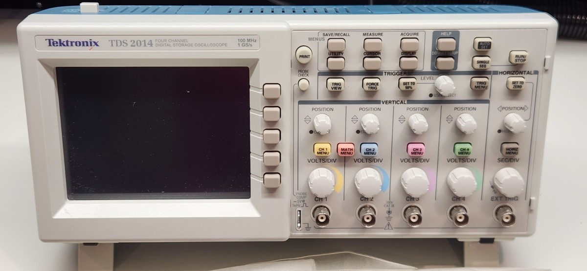 Tektronix TDS2014 Color Digital Oscilloscope 4 Channel, 100 MHz