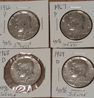 kennedy half dollars 40 percent silver