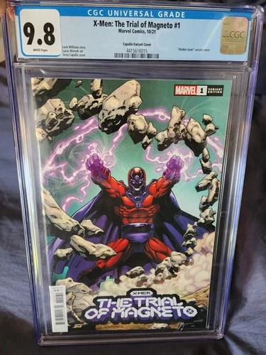 X-Men: The Trial of Magneto #1 Greg Capullo 1:50 Variant CGC 9.8