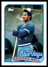 George Bell 1989 Topps #50 Toronto Blue Jays MLB READ FREE SHIPPING AutographDen