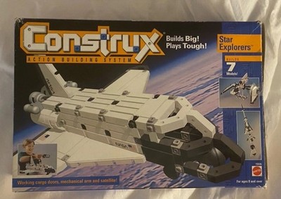 Vintage 1996 Construx Building System STAR EXPLORERS 15535 Set Missing Pieces