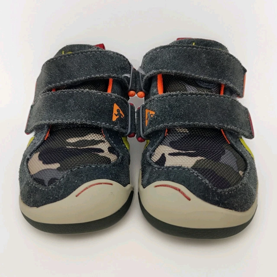 Tenis Plae TY Azul Gamuza Bebé Niños Niño Sin Cordones Gancho y Lazo Talla 8.5 Foto 3 de 4