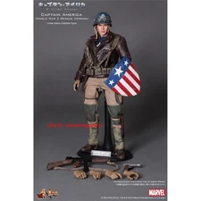 Hot Toys MMS180 Captain America: World War II rescue Version 1/6 Action Figure