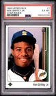 1989 UPPER DECK KEN GRIFFEY JR STAR ROOKIE RC CARD #1 *GRADED PSA EX-MT 6!