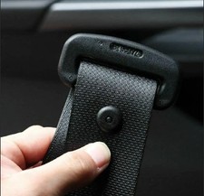 Car Seat Belt Clip Stopper X2 UNIVERSAL Buckle Retainer Button Holder 