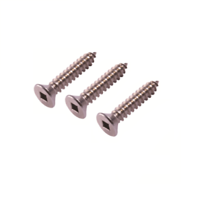 4.2mm x 1-1/2" 38mm Stainless Screw 304 Tapper SS Qty 10 Pan Self Taping 8g 