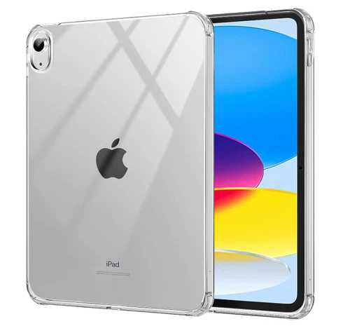 For iPad A16 11 in 2025 Tablet Case Clear Soft TPU Shockproof Bumper Slim Cover