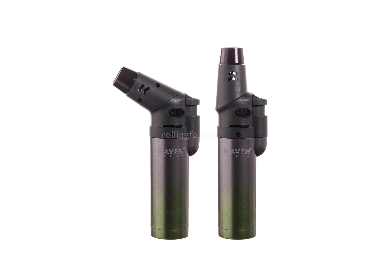Maven Alpha Alpha  Single Flame Torch Lighter | 2 PCS DEAL