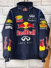 Red Bull Infinity F-1 Racing Jacket Formula One F-1 Car Y2K Streetwear Size XL