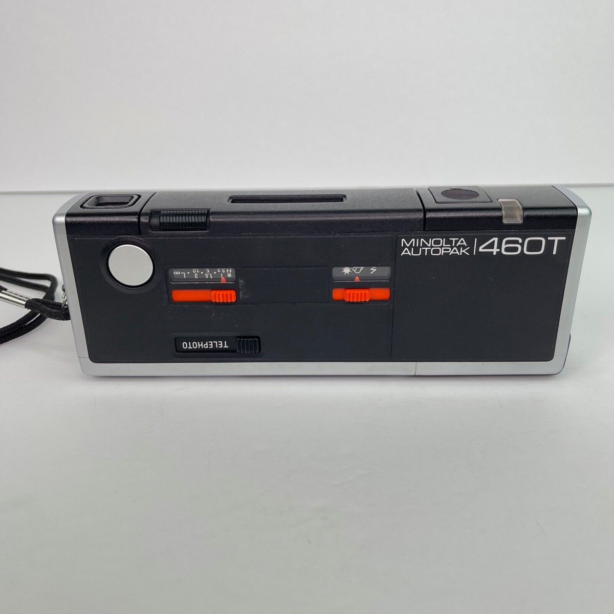 Vintage Minolta Autopak 460T Pocket Film Camera w/ Case - For