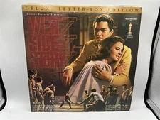 WEST SIDE STORY GATEFOLD COVER DELUXE LETTER-BOX EDITION LASERDISC