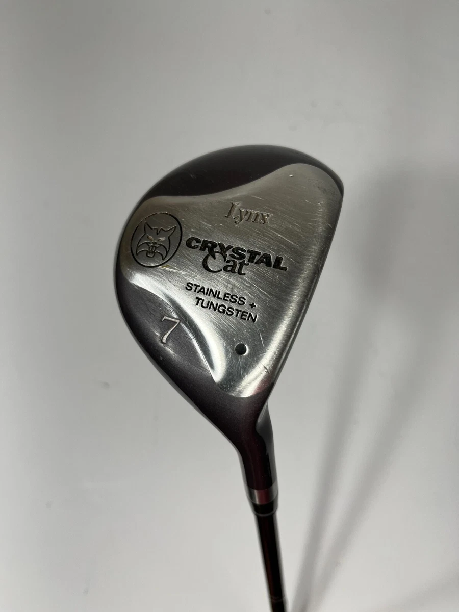 Lynx 7 Wood Crystal Cat - RH Ladies Golf Club MINT Stainless +