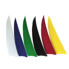 100pcs 3 inch Shield Fletches Feather Fletching Right Wing