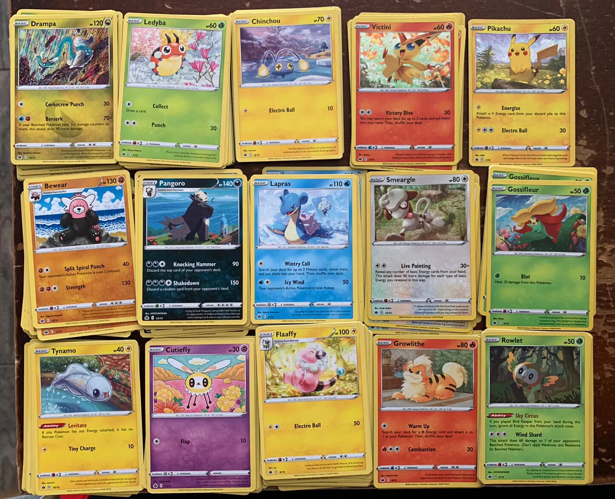 2022 McDonalds -Full Set of 15 Pokemon Cards Happy Meal Match