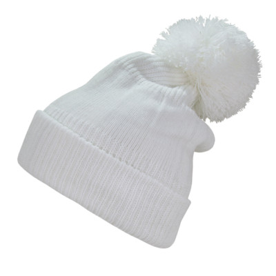 Decky Unisex Giant Pom Beanies - 689