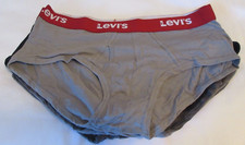 Levi's Premium Cotton 5 Pack Low-Rise Men's Brief Underwear Size L 36-38 