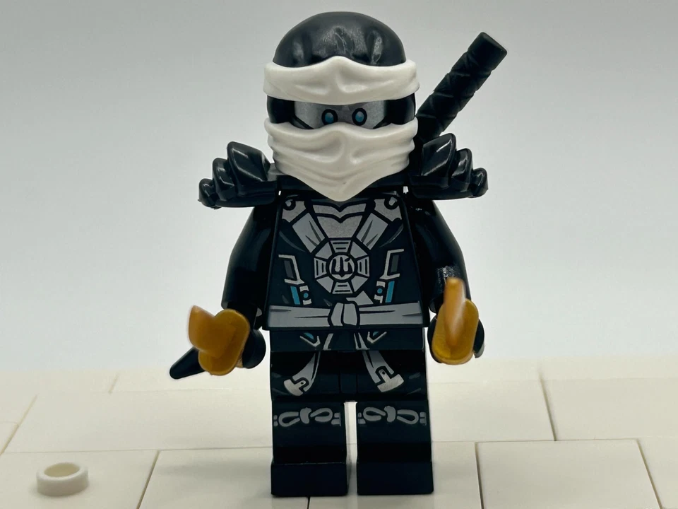 LEGO Ninjago Zane Deepstone Armor Minifigure Possession 70737 70751 njo0151 NEW - Image 2 of 4
