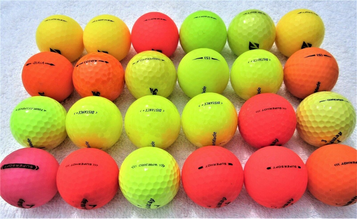 12/36/48 Colored Golf Balls, Callaway Bridgestone TaylorMade