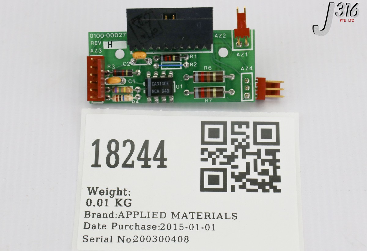 スウィッチ 18244 APPLIED MATERIALS PCB, PWB GRIPPER 0100-00027 | eBay