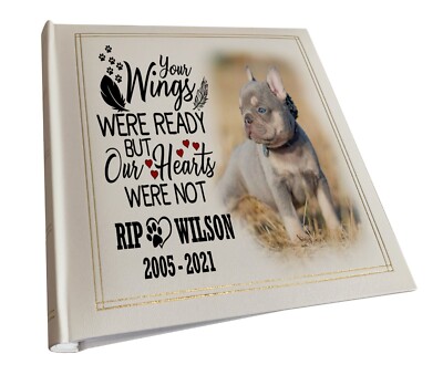 photograph album personalized dog photo album