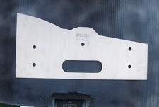 Modelleisenbahn Modulprofil  nach FREMO Norm - H0 - Europa - Regelspur