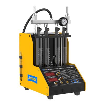 Ultrasonic Fuel Injector Cleaner Tester Injector Cleaning Machine Car Motorcycle