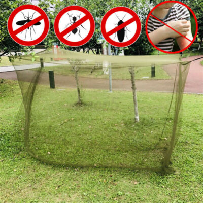 Moskitonetz Outdoor Reise Fliegennetz Mückennetz Baldachin Insektennetz ~ A+