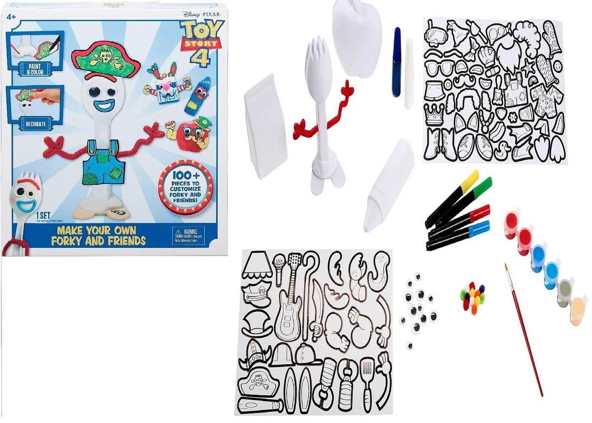  Disney Toy Story 4 Forky Creativity Set Bulk Pack-6, Toy Story  Forky Set : Toys & Games