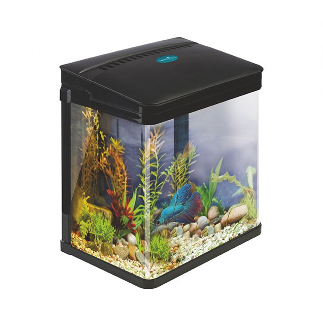 All Pond Solutions 29l Nano Fish Aquarium Small Black For Sale
