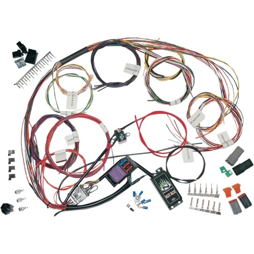 NAMZ 2120-0769 NCBH-01-A Custom Full Motorcycle Wiring Harness - Complete Bike