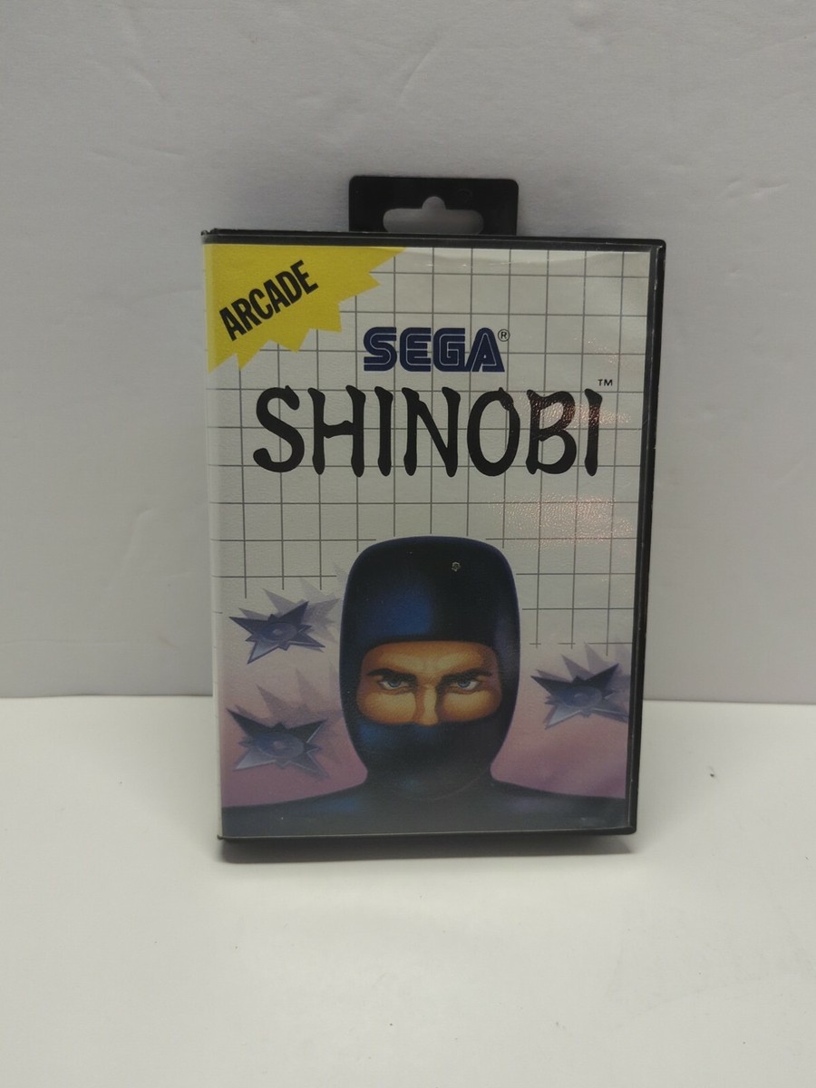 Jeu Shinobi Pour Sega Master System - édition PAL 🇪🇺 - Très Bon état