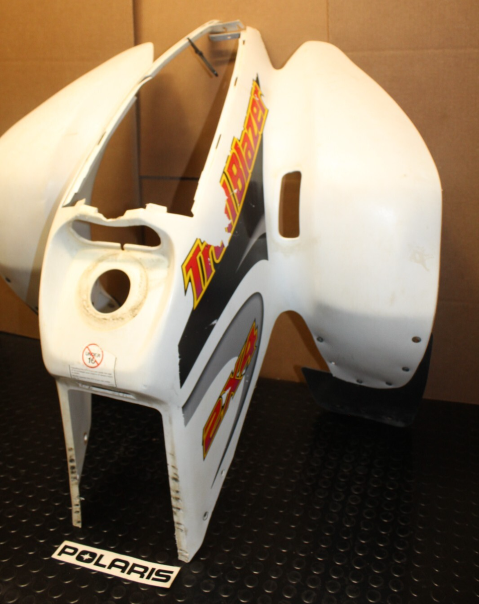 Polaris 02 Trail Blazer 250 OEM Front Fender with splash guards