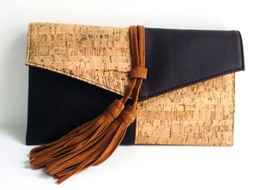 cork clutch bag