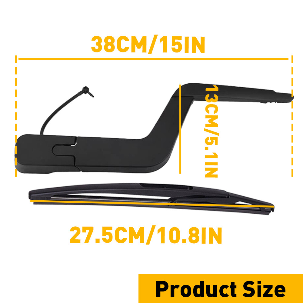 Rear Wiper Blade 11 Inch (11-E), Replacement For GMC Acadia - Foto 8