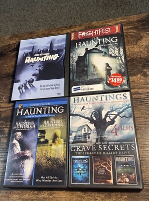HAUNTING: Lot Of 4 DVDs Multiple Features