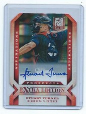 2013 Extra Edition-Stuart Turner Aspirations Rookie autograph /100-Twins/Reds