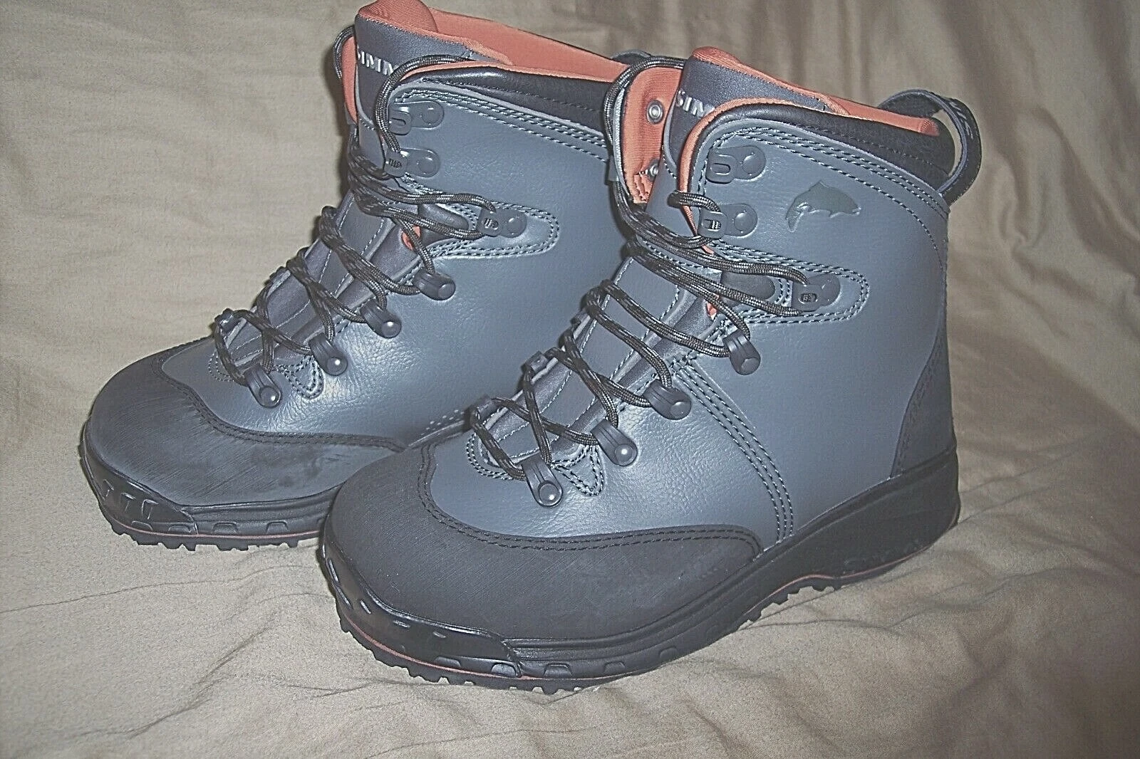 Simms Wading Shoes 7 Wading Boots Felt Soles Fishing Shoes River Shoes Wader