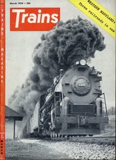 Trains Magazine Vol. 14 #5 VG- 3.5 1954 Low Grade