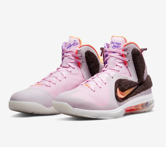 Nike LeBron IX Regal Pink Multi-Color King of LA DJ3908-600 Men's