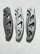 Lot of 3 Gerber Paraframe Serrated Pocket knives Large