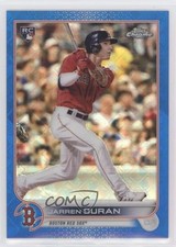 2022 Topps Chrome Logofractor Edition Blue Refractor 25/150 Jarren Duran #4 0m4q