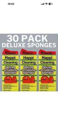 30 Pack Sponges Washing Dishes Cleaning Kitchen Dish Sponge