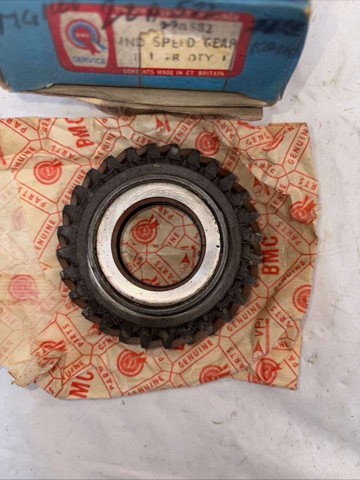 Austin Morris Mini 850cc NOS BMC Boxed 2nd Gear A Type Gears 28 teeth/ 22A582 - Image 2 of 4