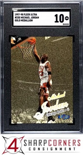 Jordan 1997 Fleer Jordan #23G Gold