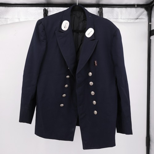 Vintage 1969 Boston Fire Dept Lt Dress Uniform Jacket M. Linsky 100% Wool Named