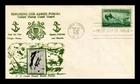 US COVER WORLD WAR II COAST GUARD FDC SCOTT 936 CROSBY PHOTO CACHET