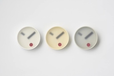 Lemnos Wall Clock kehai KM22-01 3colors 130x55mm New Japan