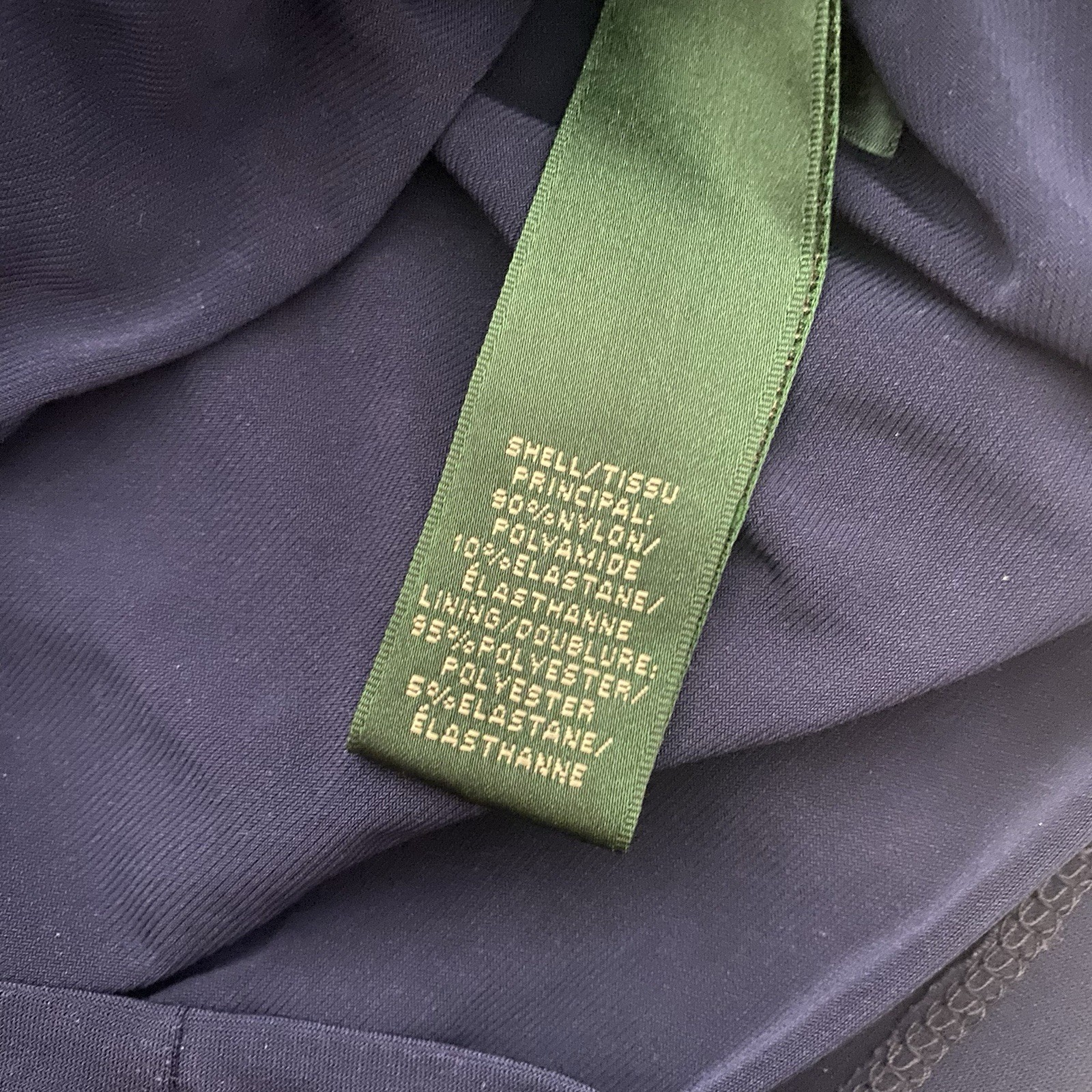 RALPH LAUREN Navy Blue Sequin Dress Size 2 Mother Of The Bride Cocktail Sheath thumbnail 8