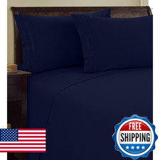 Elegance Linen 1500 Thread Count 3-Line Egyptian Quality Microfiber Luxurious Si