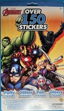 Marvel Avengers Collectible Sticker Book 150 Sticker Assortment